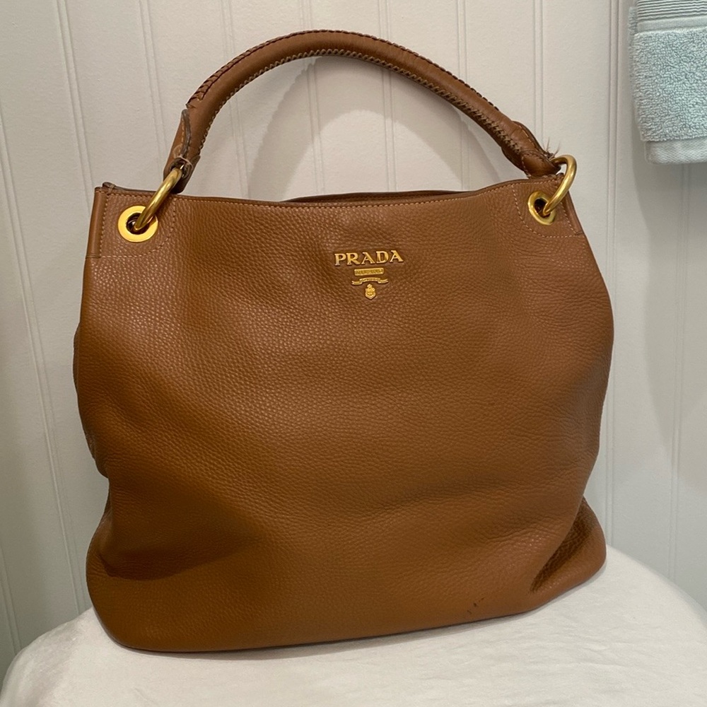 Authentic Prada hobo shoulder bag